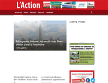 Tablet Screenshot of laction.ca